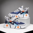 thumbnail image 2 of enyan Kids Sneakers Boys Running Shoes Lightweight Sport Girls' Athletic Shoes (Toddler/Little Kid/Big Kid) Grey,3, 2 of 7