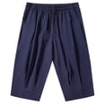 thumbnail image 6 of Plus Size Men's Running & Training Shorts with Elastic Waist Pockets, Stretchy Quick Dry Lightweight Athletic Shorts, Casual Daily Gym Workout, Summer Essentials | JASKFLY,Dark Blue 3XL, 6 of 7