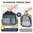 thumbnail image 6 of LEFEE Travel Packing Cubes, Travel Cubes for Packing Luggage Organizers for Suitcase Organizer Bags Set Travel Bags with Toiletry Bag Laundry Bag Shoes Bag for Traveling Essentials (Black), 6 of 7