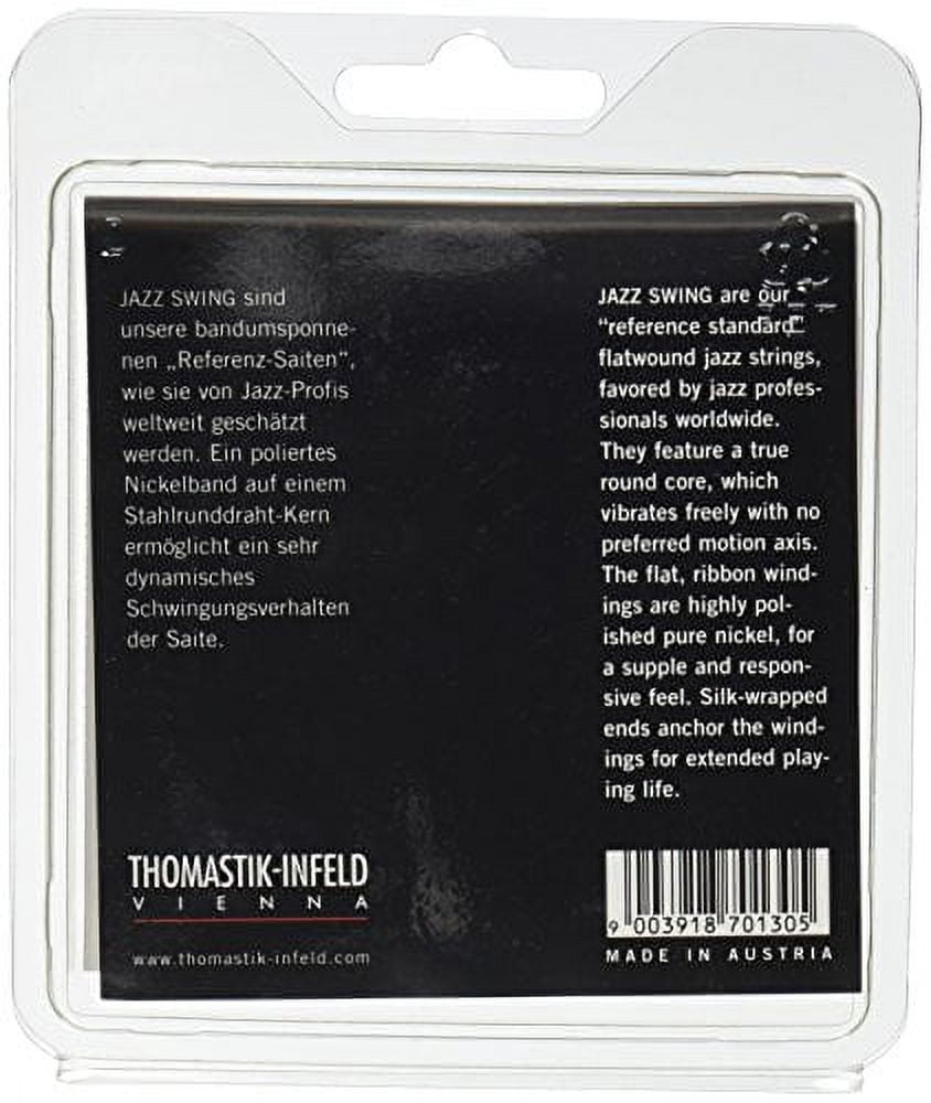 Thomastik JS112 Medium Light Flatwound Jazz Swing Electric Guitar Strings