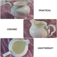 thumbnail image 3 of Large Capacity Milk Jug Ceramic Coffee Milk Jar Afternoon Tea Creamer Pitcher, 3 of 6