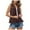 Brown, variant on GEWSEY Women Tassel Vest 70s Hippie Cowgirl Western Suede Rivets Sleeveless Fringe Waistcoat Streetwear Outerwear (Army Green, S)