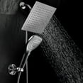 thumbnail image 3 of DreamSpace Ultra-Luxury Rainfall Combo with Revolutionary Push-Control Hand Shower (Oval Square), 3 of 5