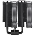 thumbnail image 3 of Cooler Master Hyper 622 Halo White - Disipador de aire para CPU de doble torre, ventilador Halo² PWM de 120 V, doble bucle ARGB, 6 tubos de calor de cobre, niquelado, 154 mm de alto, AMD Ryzen AM5|AM4, 3 of 5