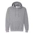 thumbnail image 1 of Gildan - Sudadera con capucha de combinación de tejidos Unisex (Gris Jaspeado), 1 of 3