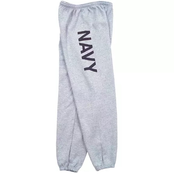 Navy Mens Sweatpant Grey - XL