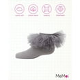 thumbnail image 6 of MeMoi  Oversized Tutu Ballerina Anklet Socks - Girls - Female, 10, Gray, 6 of 12