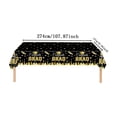 thumbnail image 3 of Xoxingysm Decorative Table Banner 2025 New Grad Graduation Season Tablecloth Disposable Tablecloth School Decoration Graduation Season Decoration, 1× Tablecloth, 3 of 4