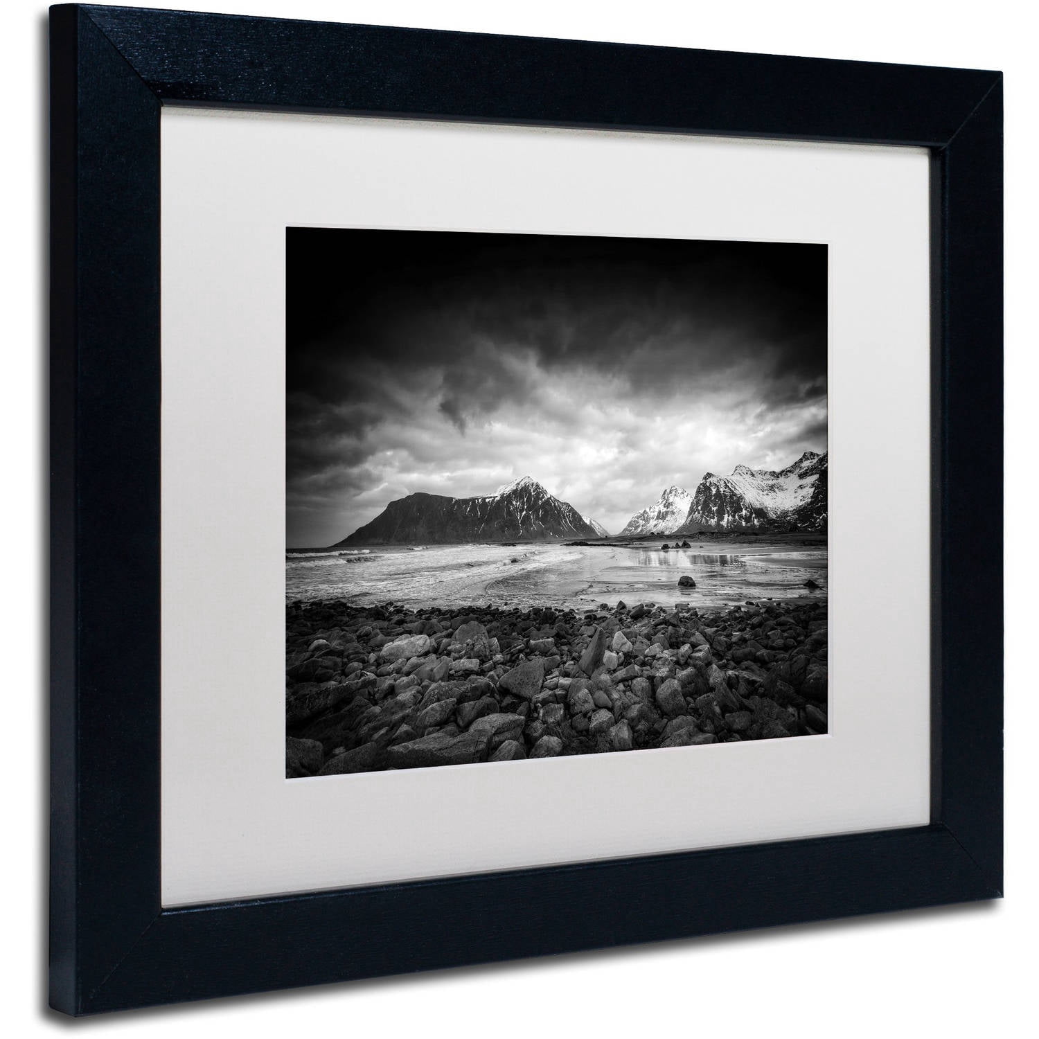 Trademark Fine Art "End of the Day" Canvas Art by Philippe Sainte-Laudy, White Matte, Black Frame