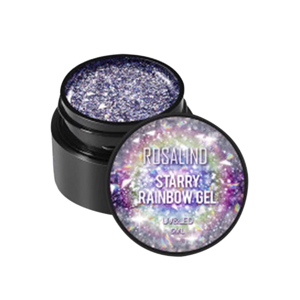 Sehao Dashing Diva Gel Nail Strips Blinking Star Color Gel Neon Glue