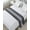 MidnightBlue Beige, variant on Xipuska Vintage Striped Bed Runners for Twin Size Bed, Decorative Bed Throws for Foot of Bed, Midnight Blue Modern Simple Lines Bed Runner Sofa Throw Bedding Scarf Protector Slipcover for Bedroom