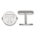 thumbnail image 3 of Auriga Fine Jewelry 925 Sterling Silver Rh-plated Letter T Cufflinks for Men, 3 of 6