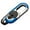 Blue, variant on Key Chain Men’s Metal Snap Hook Carabiner Anti Loss Quick Release Swivel Belt Loop