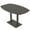 Asian Night w/Matte Black Base, variant on Arc Boat Bistro Height Meeting Table Double Metal Base 46x72 Bar Table