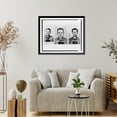 thumbnail image 4 of Historic Framed Print, Official Alcatraz Federal Prison photos, ..., show three men reported to have escaped from Alcatraz Island in San Francisco Bay, early 6/12, 17-7/8" x 21-7/8", 4 of 9
