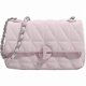 thumbnail image 1 of Model Simple, Fresh and Sweet Women's Bag, Shoulder Bag, Messenger Bag, Handbag, PU Leather, Chain, Rhombus, Women's Bag (Pink), 1 of 5