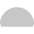 thumbnail image 5 of Ekena Millwork 64"W x 38-3/4"H x 2-3/4"P Half Round Smooth Architectural Grade PVC Combination Pediment, 5 of 7