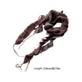 thumbnail image 3 of Huhudde Skinny Scarf For Women Flouncing Neckerchief Hangbag Handle Wrap for Women, 3 of 21