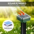 4 Pack Mole Repellent Solar Powered Solar Mole Repellent Ultrasonic