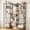 Vintage-6 Tier, variant on Casacomoda Triple Wide 6 Tier Bookshelf, Rustic Industrial Style Bookcases with 15 Open Display Shelves, Modern Tall Bookcase Furniture for Bedroom, Living Room and Home Office, Rustic Brown