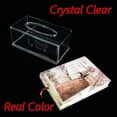 thumbnail image 3 of Caja Cuadrada De Pañuelos De Acrílico Transparente, Cubiertas De Cajas Rectangulares, Servilleteros Faciales para Baño, Dispensador De Hojas para Secadora Transparente para Mesa, Cocina Y Au, 3 of 5