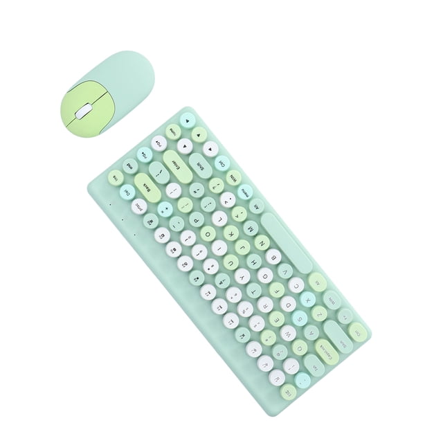 Juego de teclado y ratón, teclado USB, ratón, teclado inalámbrico para PC, ratón, teclado, ratón, combo personalizado para la perfección