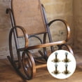 thumbnail image 4 of CRAFTHROU 4pcs Glider Rocking Chair Parts Iron for Household Users, 4 of 8