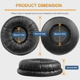 thumbnail image 4 of Ear Cushions for Sony Headphone Replacement Ear Pads Compatible with Sony MDR-ZX110 ZX110NC ZX100 WH-CH500 CH520 V150 JBL Tune 510BT 500BT 70MM (2 Pack), 4 of 8