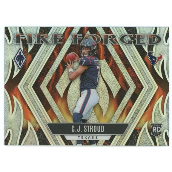 NFL 2023 Panini Phoenix Fire Forged CJ Stroud FF-6 (Rookie)