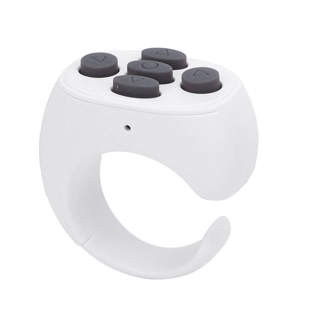 Remote Control for TikTok, Remote Control Page Turner with Charging Case, Bluetooth5.3 Page Turner, Support APP, Video, Reading, Selfie