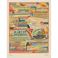 thumbnail image 2 of Karl Wiener 19x24 Black Ornate Framed Double Matted Museum Art Print Titled: Poster (1929), 2 of 5