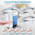 thumbnail image 2 of WANALIT Automatic Soap Dispenser Touchless, 17oz/500ml Dish Soap Dispenser with Infrared Sensor, 5 Adjustable Foam Levels, for Kitchen Bathroom Sink Countertop, Silver-White, 2 of 9