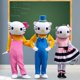 thumbnail image 4 of En existencia Disfraz de dibujos animados de Hello Kitty Muñeca caminante Disfraz de anime Accesorios de ropa de muñeca de gato Kaiti, 4 of 5