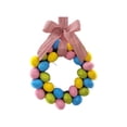 thumbnail image 2 of Dvkptbk Easter Wreath Decorations Artificial Flower Festive Wreaths Tabletop Candlestick Wreath Decorations Suitable for Indoor and Outdoor Easter Decorations easter decorations, 2 of 6