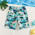 thumbnail image 2 of lnmuld Summertime Boys Swim Trunks with Compression Liner Bathing Suit for Youth Size:6-7 Years, 2 of 6