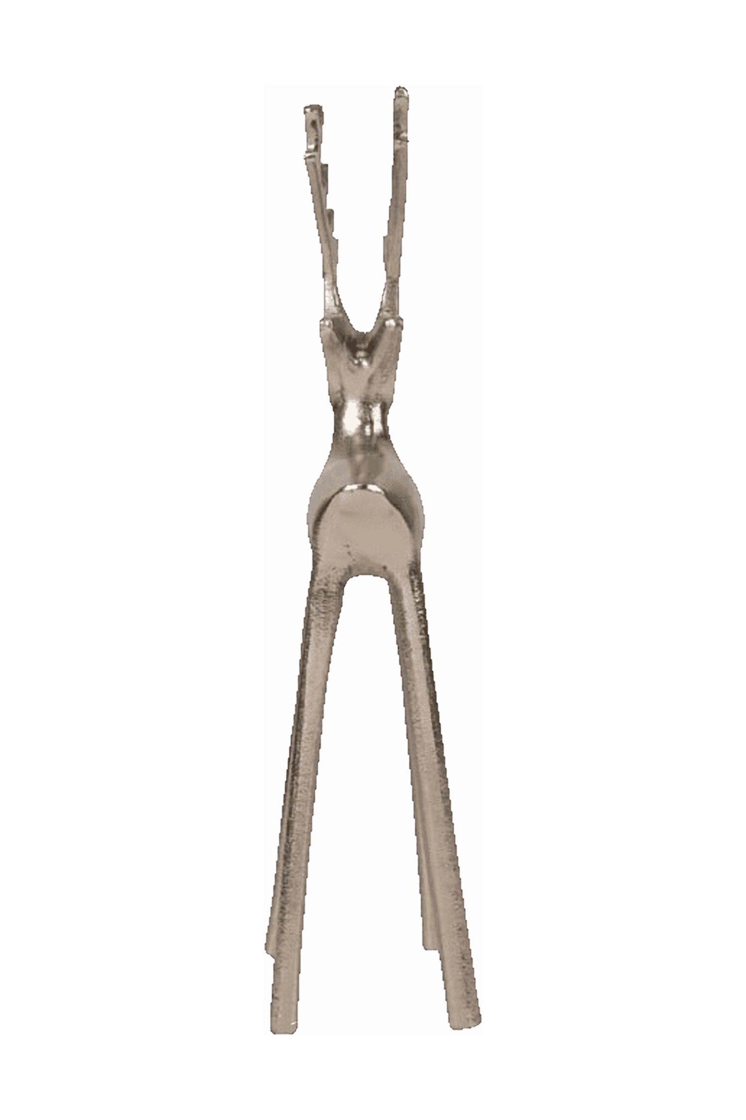 Reindeer Christmas Tabletop Decoration, Pewter, 12.75", by Holiday Time