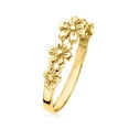 thumbnail image 4 of Ross-Simons 10kt Yellow Gold Multi-Flower Ring, Women's, Adult, 4 of 8