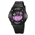thumbnail image 6 of Black Luminous Digital Sport Watch, Waterproof 50m Shockproof Electronic Wristwatch with Alarm Stopwatch Calendar, Casual Fitness Timepiece, 6 of 9