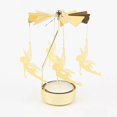 thumbnail image 3 of Christmas Candlesticks Romantic Spinning Carrousel Tea Light  Candle Holders, 3 of 6