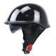 thumbnail image 1 of Visera solar abatible DOT de cara abierta para motocicleta, color negro brillante, talla M METRO, 1 of 4