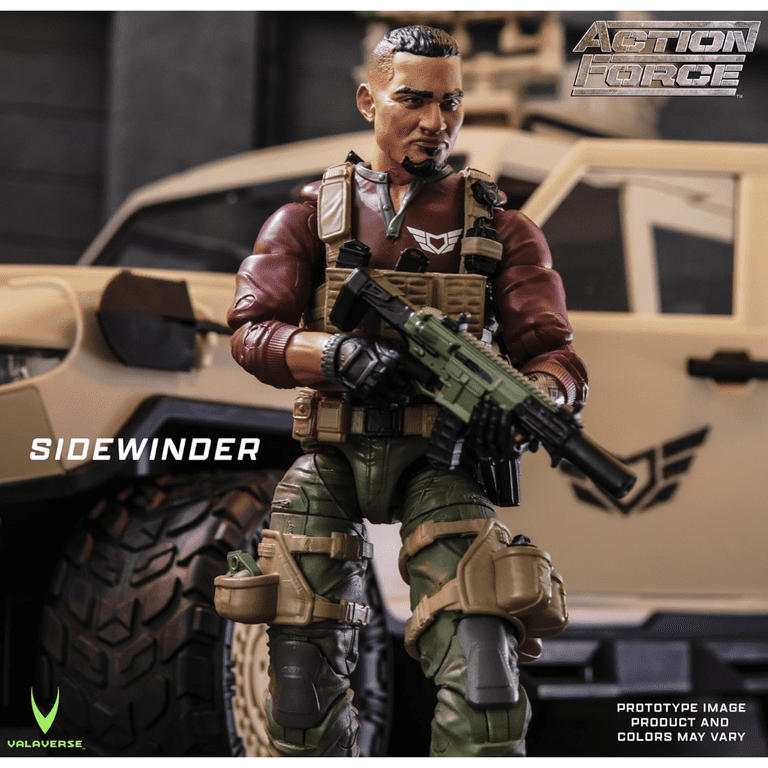 Valaverse Action Force Series 5 Sidewinder Premium 6-Inch Scale