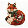 thumbnail image 2 of 1 PCS Christmas Woodland Wildlife DIY Patchwork Kit, 2026 New Beginner Friendly Layered Fabric Craft Set, Complete Pre-Cut Supplies,Christmas Home Decor, Unique Holiday Gift(Christmas Fox), 2 of 6