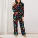 thumbnail image 2 of Balery Animals Under Water Conjunto de Pijama con Estampado para Mujer, Conjunto de Dos Piezas con Manga Larga, Ropa de Dormir Suave con Bolsillos, Pijamas Cómodos-X-Large, 2 of 7