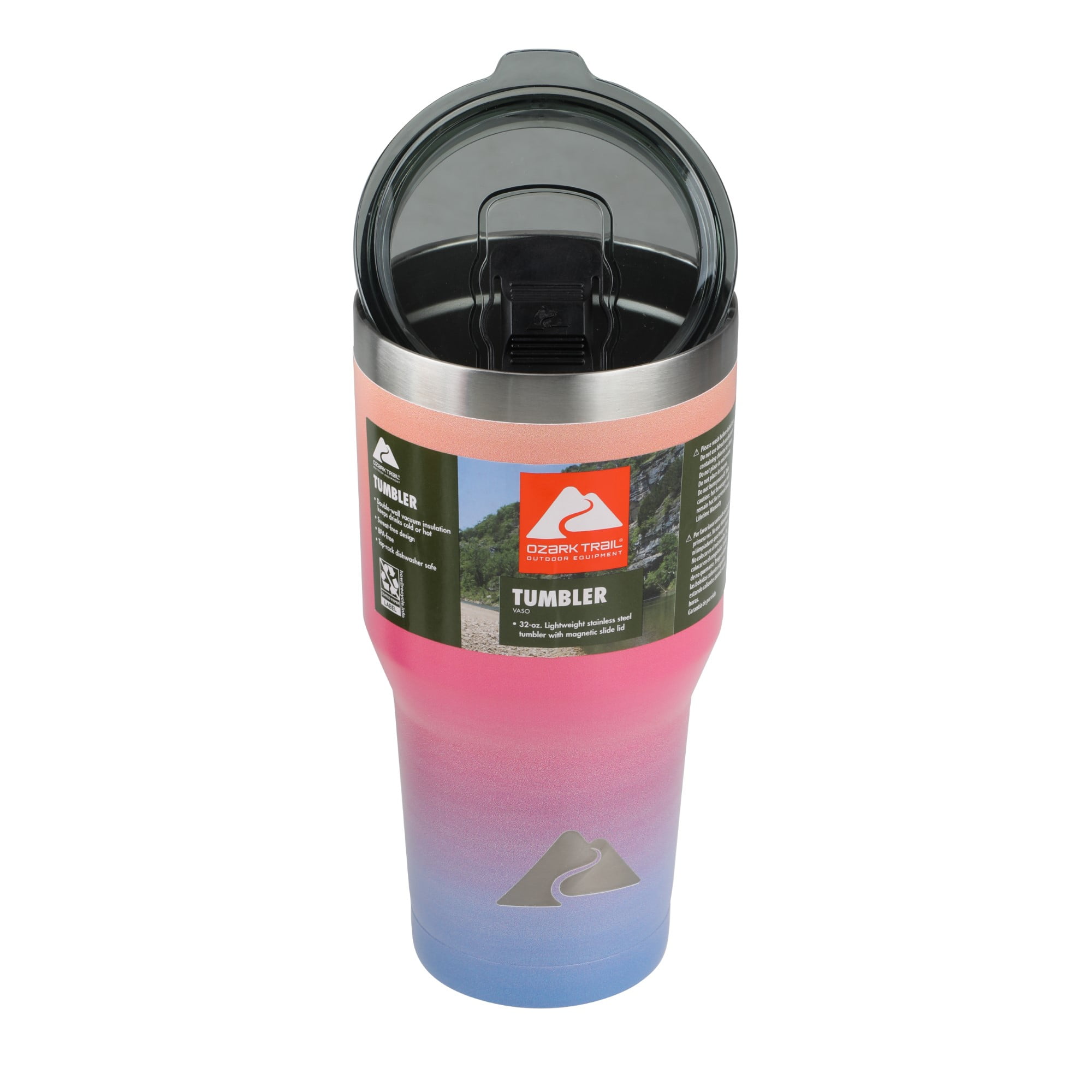 Ozark Trail 32 oz Vacuum Insulated Stainless Steel Tumbler-Gradient