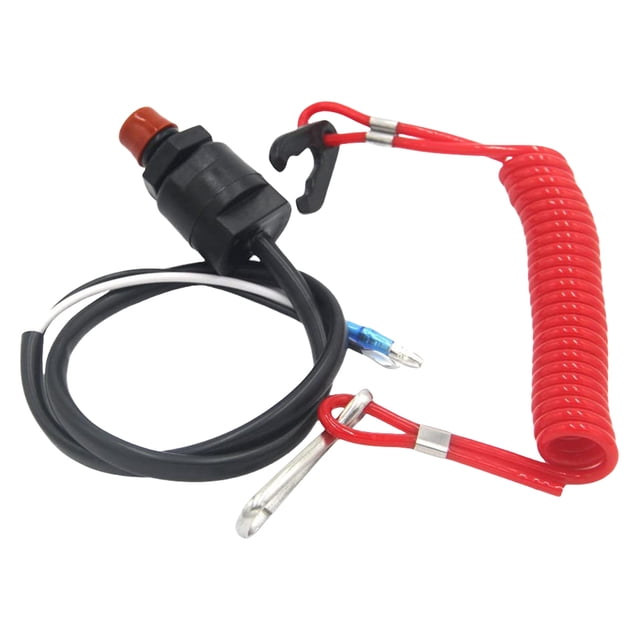 Cordón para Barco FLhrweasw Interruptor Fueraborda Seguridad Impermeable