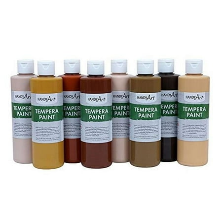 UPC: 0075176101141 | Handy Art® Tempera Paint Multicultural 8 oz Set of 8