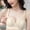 Beige, variant on Fengqque Mother's Plus Size Nursing Soft Comfort Fit Bra Ultra-thin Lace Without Steel Ring Breast Feeding Bra