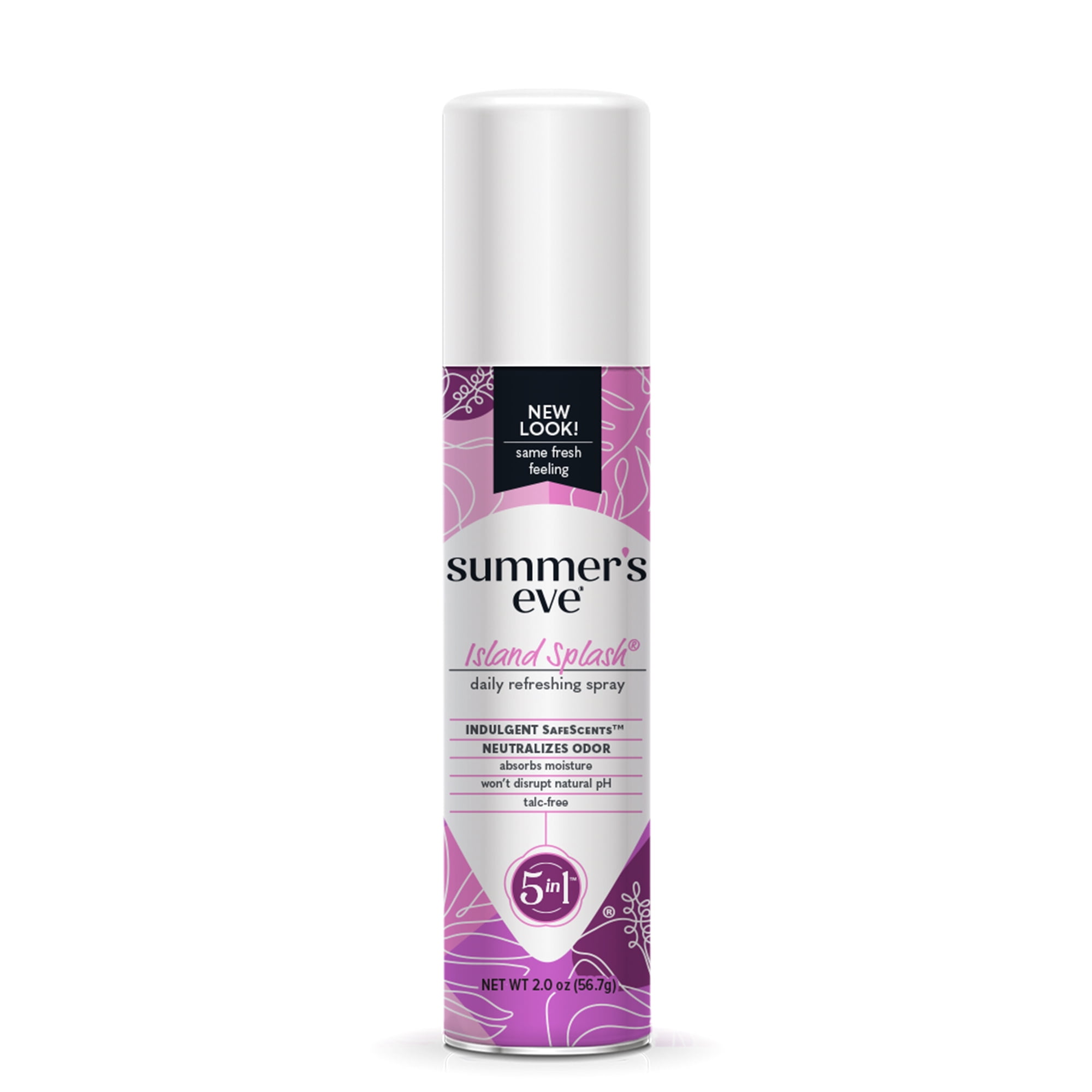 Summer's Eve Island Splash Daily  Refreshing Feminine Spray, pH balanced, 2 oz