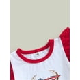 thumbnail image 4 of Wassery 4th of July Baby Girls Summer Clothes Cow Head Print Fly Sleeve Vest+Frills Stars Print Shorts Set 6M-3T 2Pcs Independence Day Outfit, 4 of 9