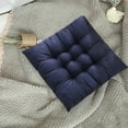 thumbnail image 4 of Clearance Christmas Decoration! Cushions for Dining Chairs,Solid Color Frosted Chair Cushion Dining Chair Cushion Office Student And Winter Seat Cushion Non Fading Christmas Gift, 4 of 6